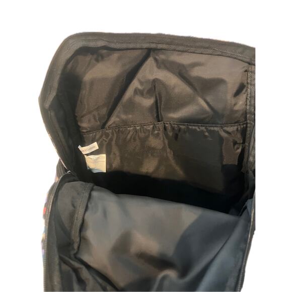 EastSport Black Flower Backpack with Computer Sleeve - Picture 4 of 4